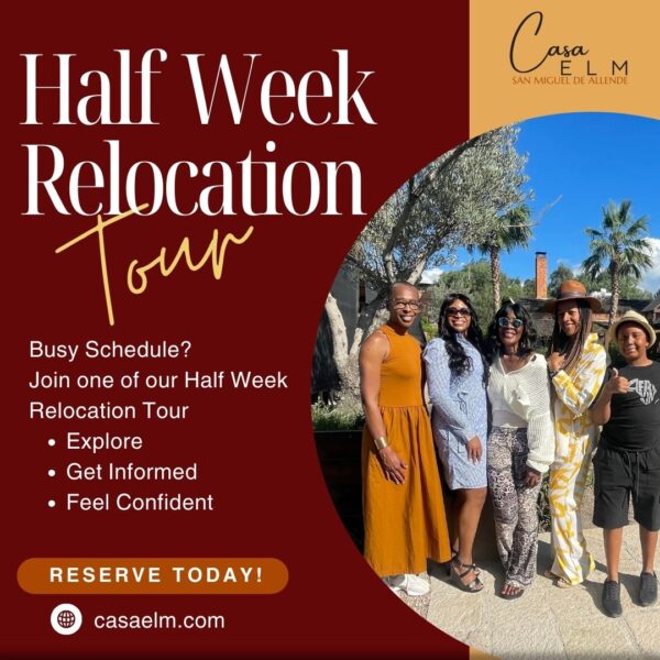 Half Week Relocation Tour 25-29 May